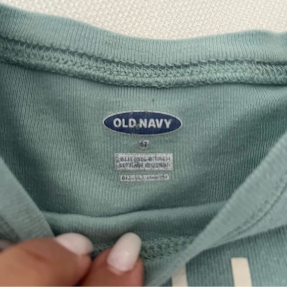 Old Navy Unisex "change the world”' Pajama Set for Toddler 4T - Picture 4 of 7